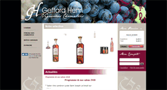 Desktop Screenshot of cognac-geffard.fr